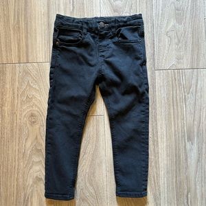 Zara skinny jeans toddler black stretchy